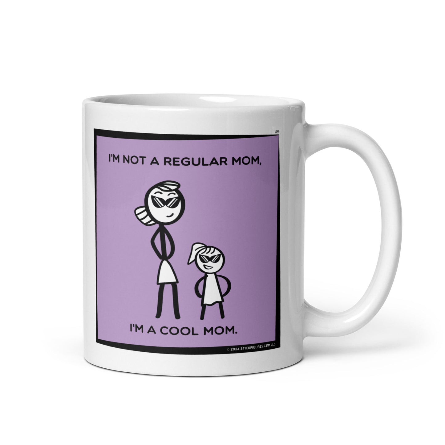 Cool Mom - Stick Figure Mug - #8