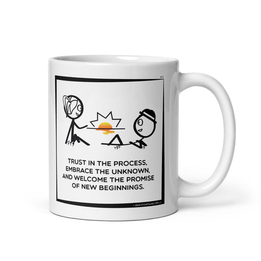 New Beginnings - Stick Figure Mug - #22