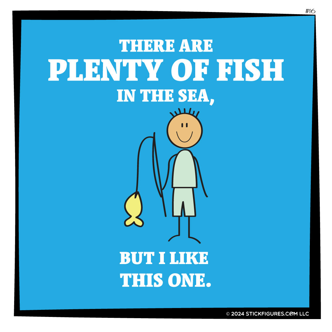 Plenty of Fish - Stick Figure Mug - #16