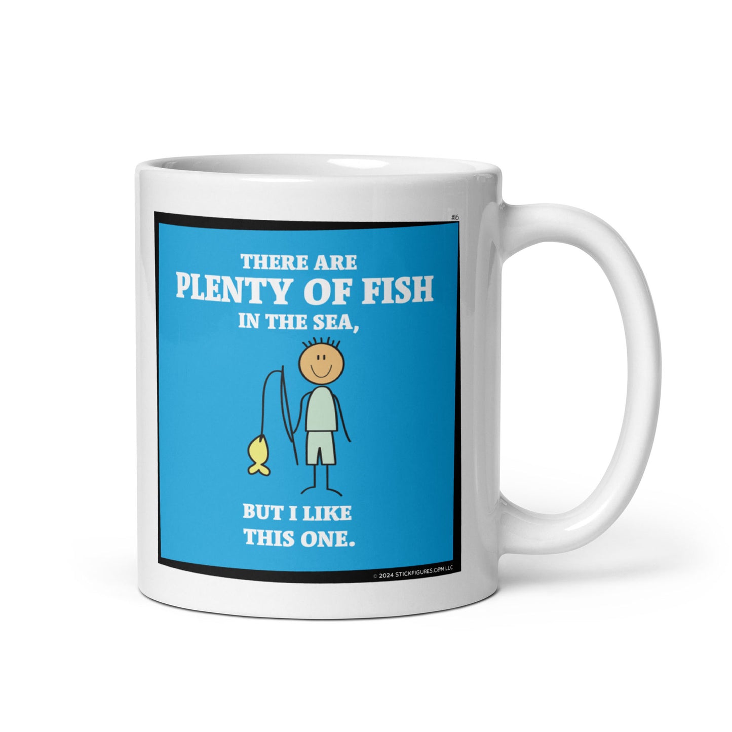 Plenty of Fish - Stick Figure Mug - #16