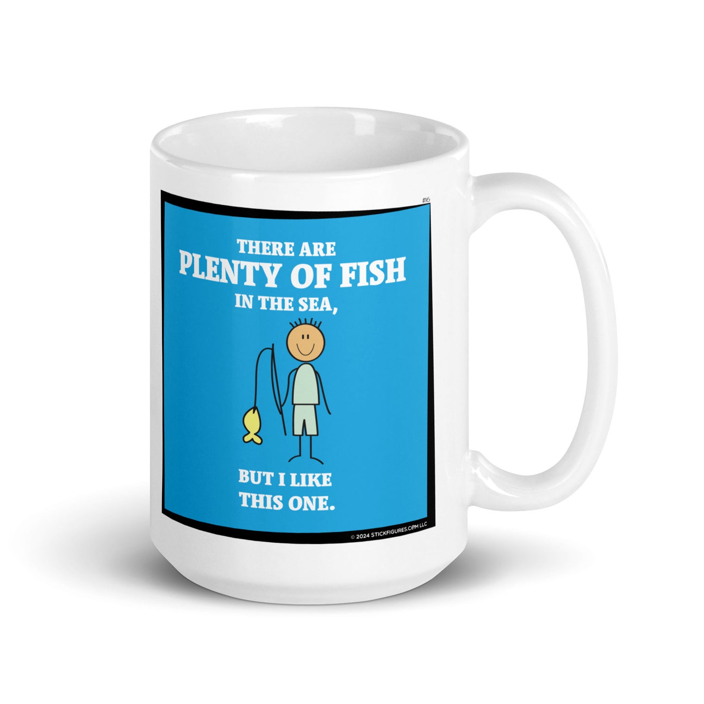 Plenty of Fish - Stick Figure Mug - #16